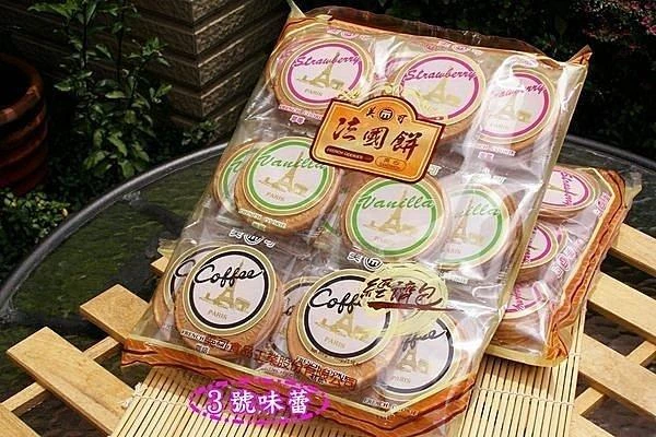 美可 法蘭酥夾心(法國餅夾心)(奶蛋素)
