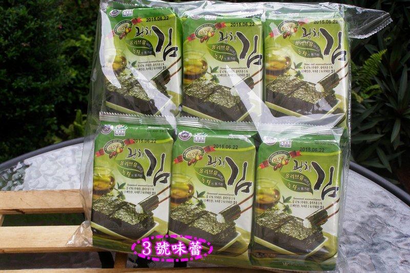  韓國 岩燒薄鹽海苔12入(原味)