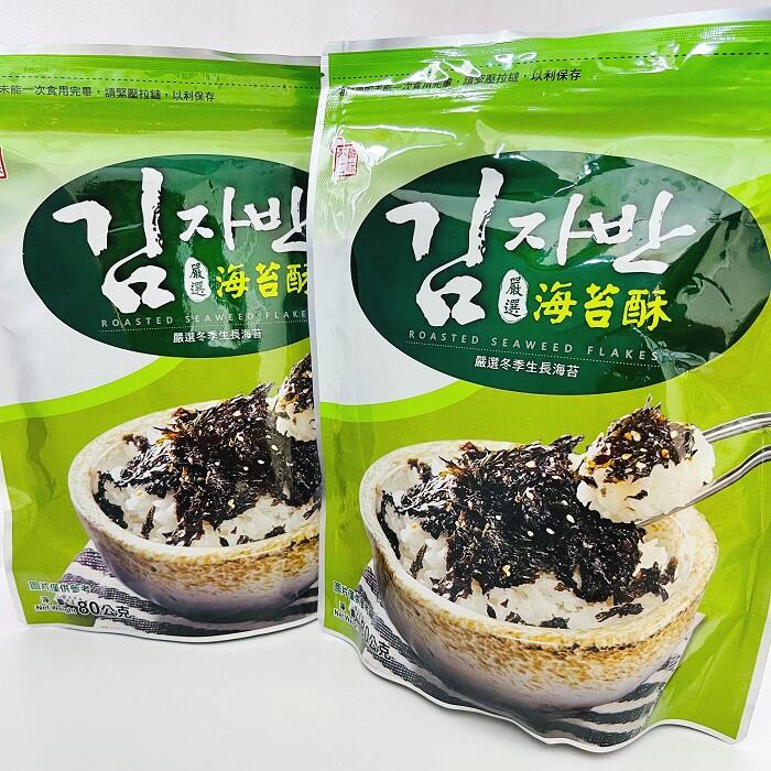  韓味不二 海苔酥80克/包