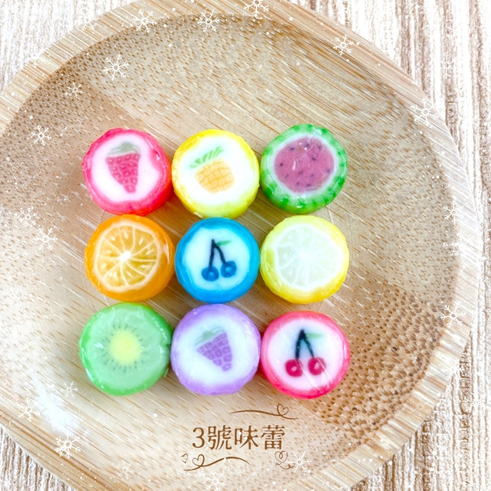 富勝-綜合口味小花糖 手工造型糖
