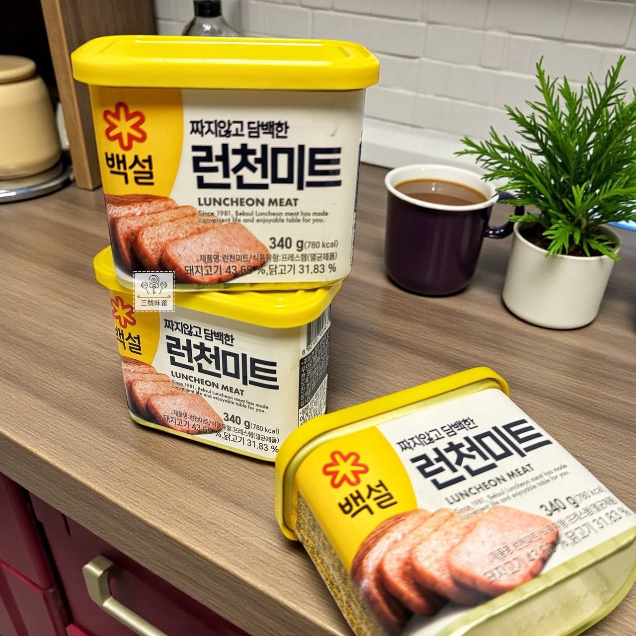 逢國食品-韓國CJ午餐肉 / 340克 / 盒 (原封包)