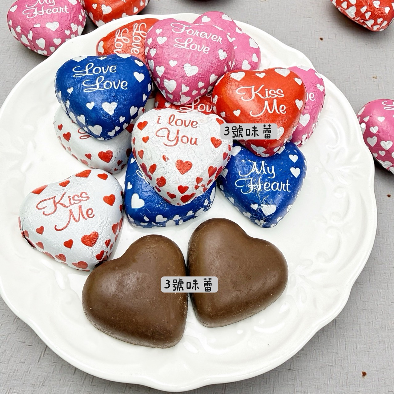 義大利Laica 萊卡榛果夾心心型巧克力