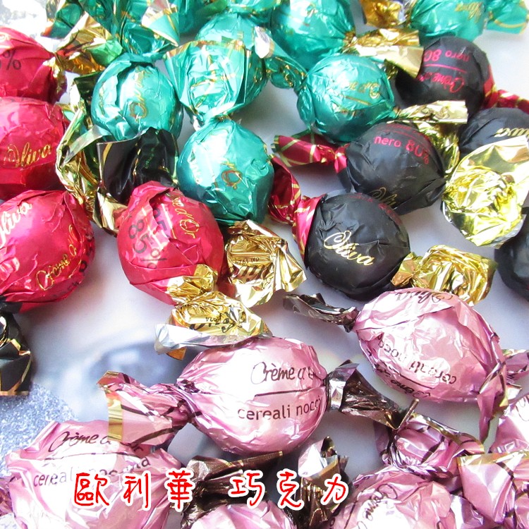 歐美進口巧克力（隨機綜合）。酒心巧克力。萊卡。歐利華。美仕格