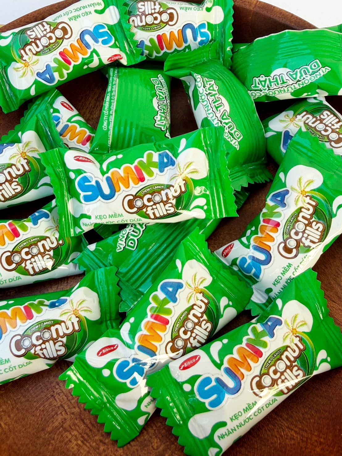 SUMIKA 椰子夾心軟糖 (紅豆/香蘭/玉米)