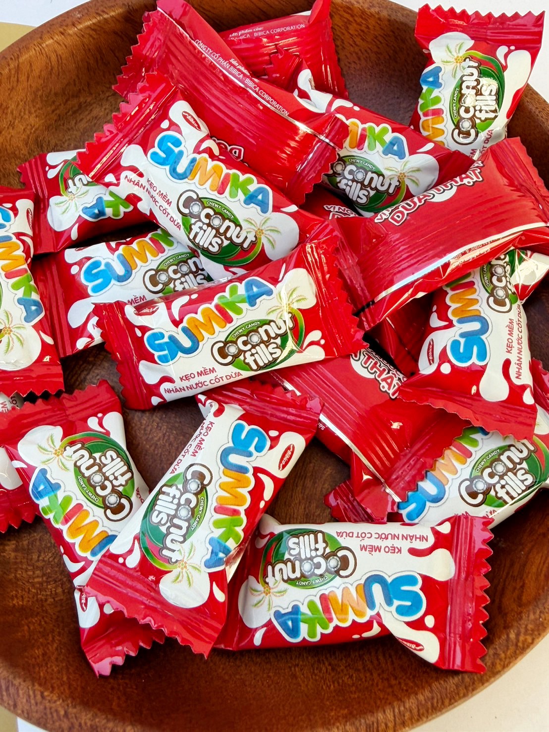 SUMIKA 椰子夾心軟糖 (紅豆/香蘭/玉米)