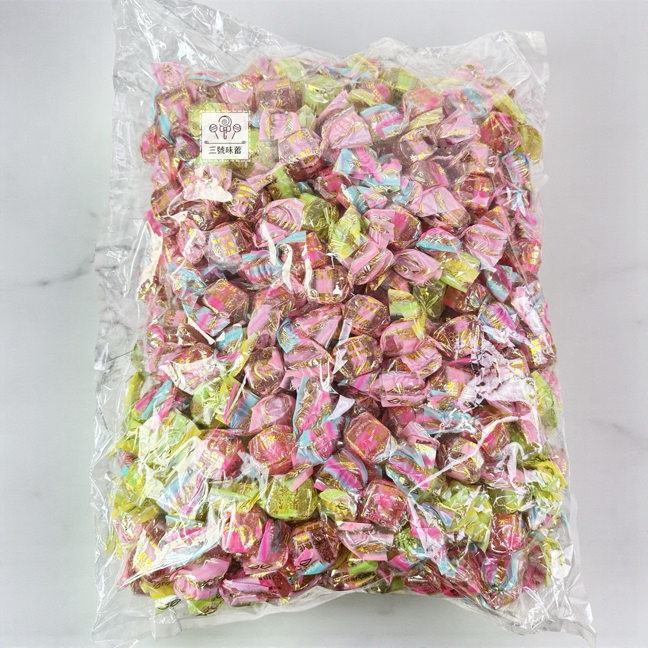 零食秘境-果然有茶軟糖 3000克 (原封包) 純素