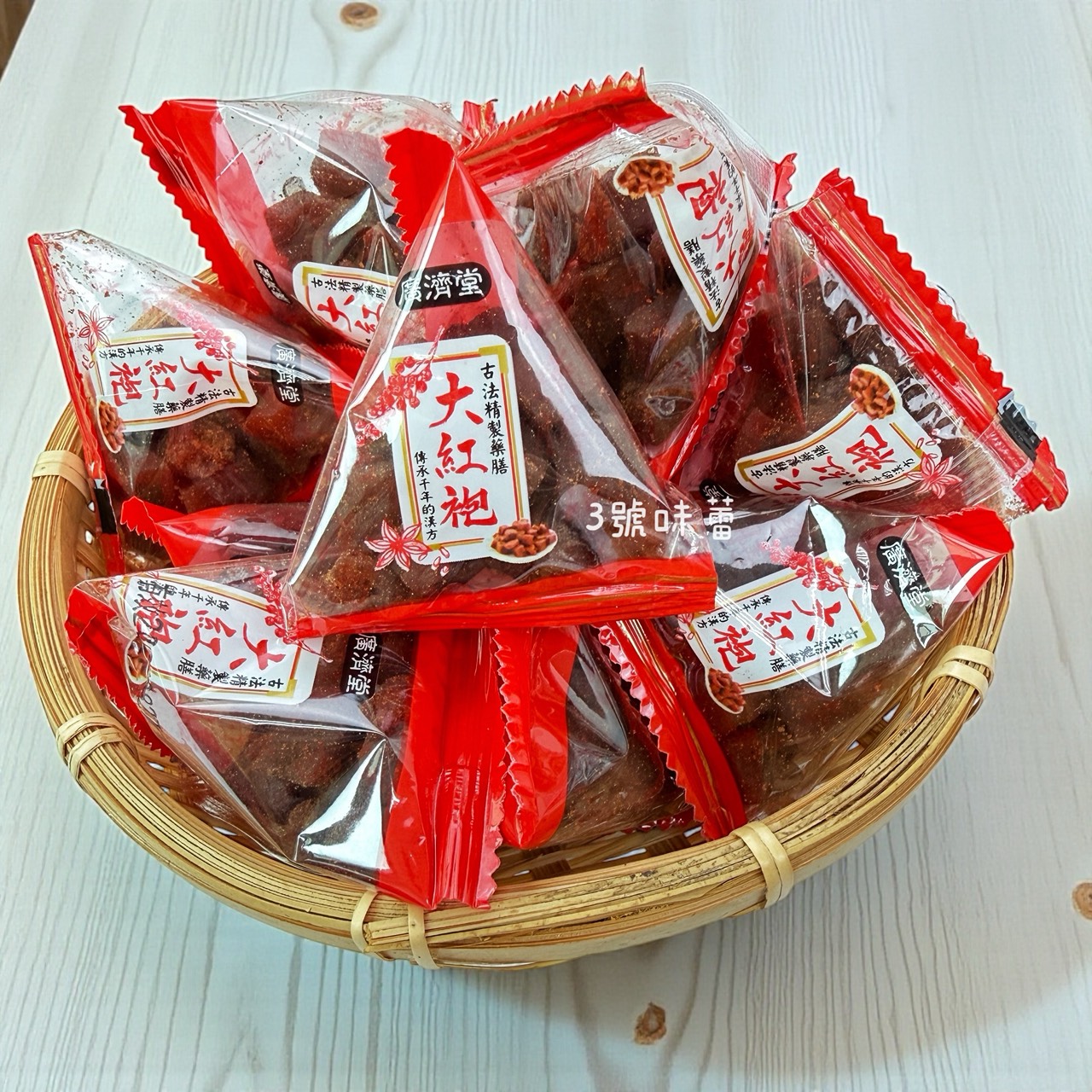 「單包裝」廣濟堂三角豆干丁 (大紅袍、青花椒)