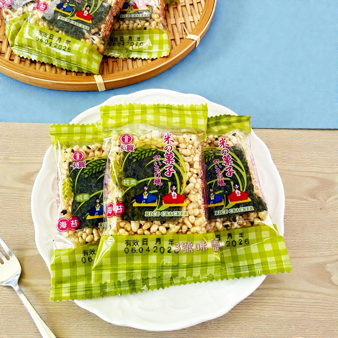 卡賀 米之果子(海苔) (全素)