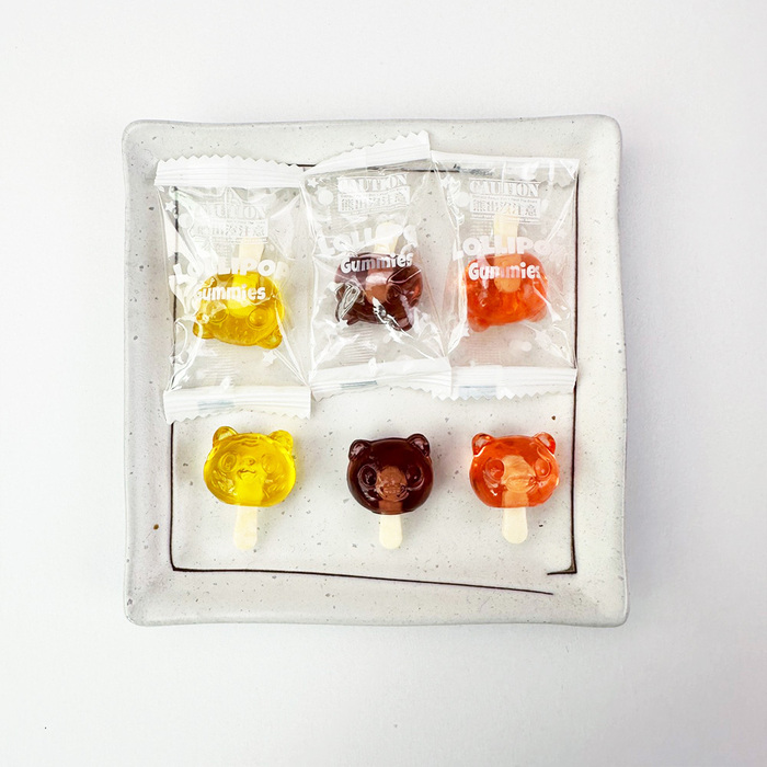 熊出沒mini果汁棒棒糖(芒果、葡萄、水蜜桃)