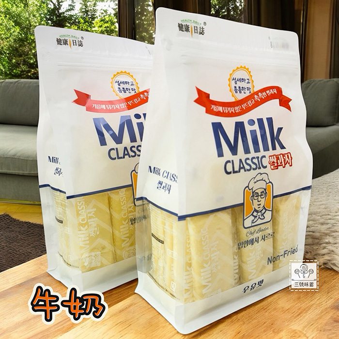 健康日誌-韓式牛奶米餅、韓式起士米餅、韓式哈密瓜牛奶米餅(奶素)